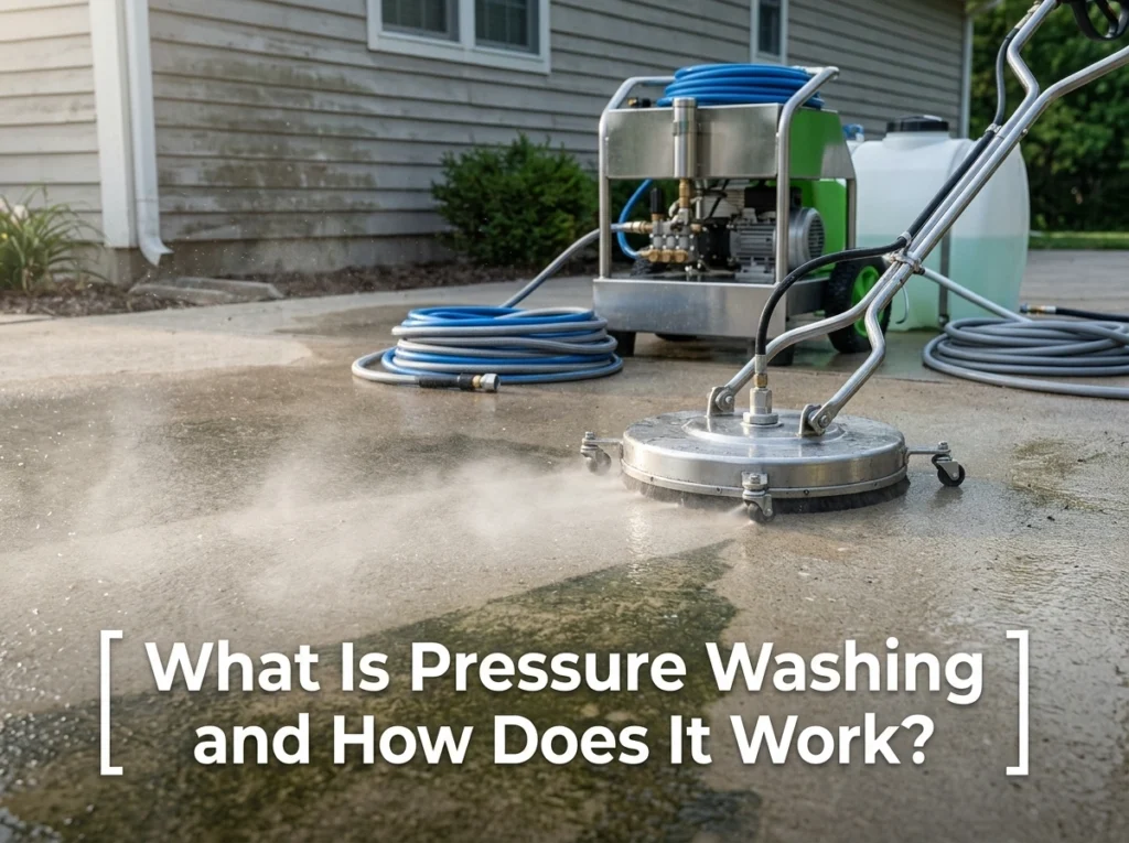 What Is Pressure Washing and How Does It Work?